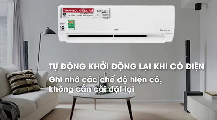 Tự khởi động lại khi có điện 